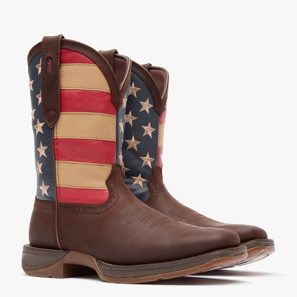 Men Rebel by Durango Patriotic Pull-On Western Flag Boot – Durango Boots