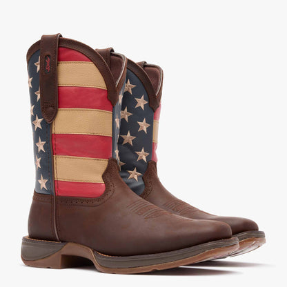 Men Rebel by Durango Patriotic Pull-On Western Flag Boot – Durango Boots