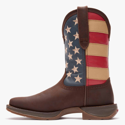 Men Rebel by Durango Patriotic Pull-On Western Flag Boot – Durango Boots