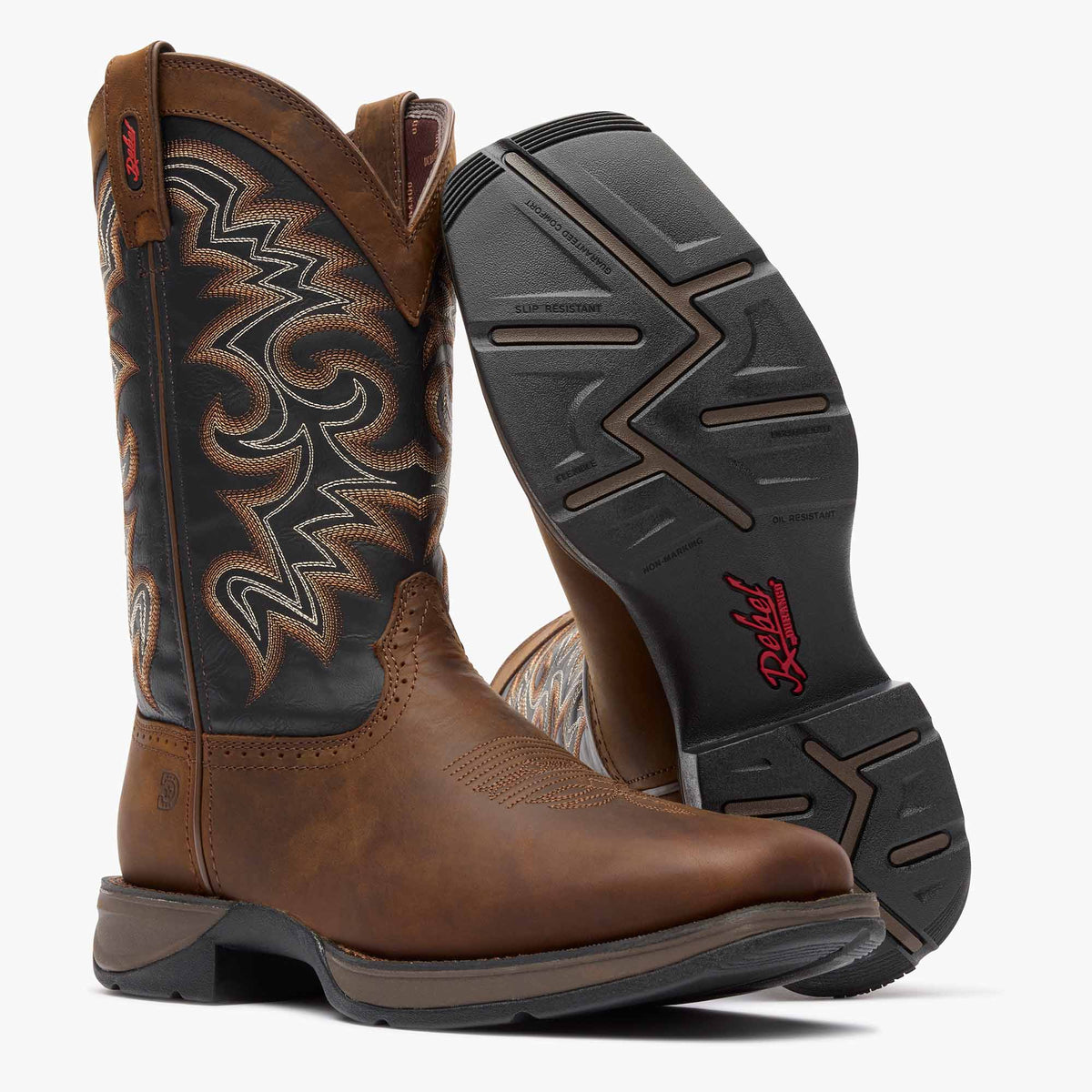 Men Rebel by Durango Pull-on Western Boot – Durango Boots