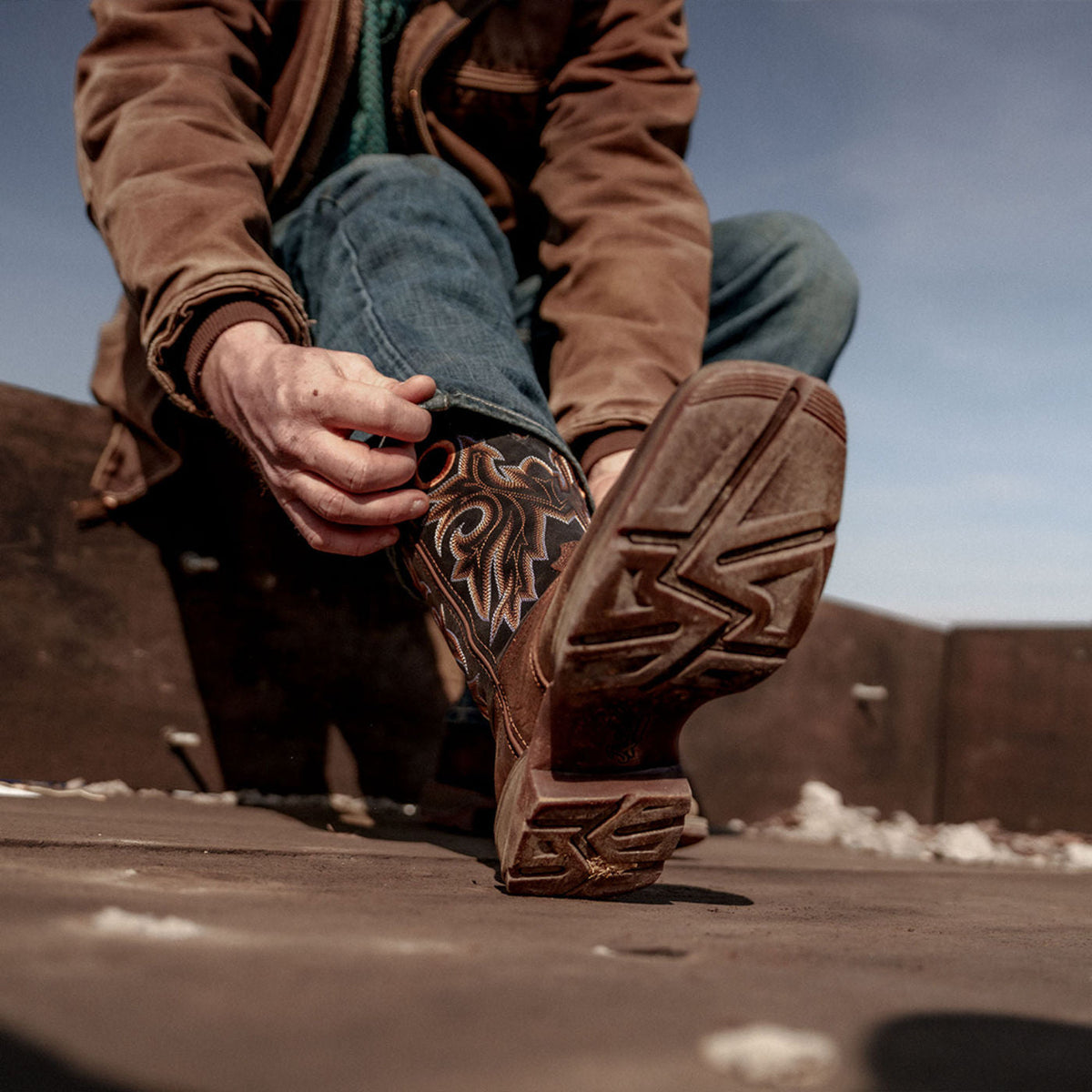 Men Durango Rebel with InsulKul Western Boot – Durango Boots