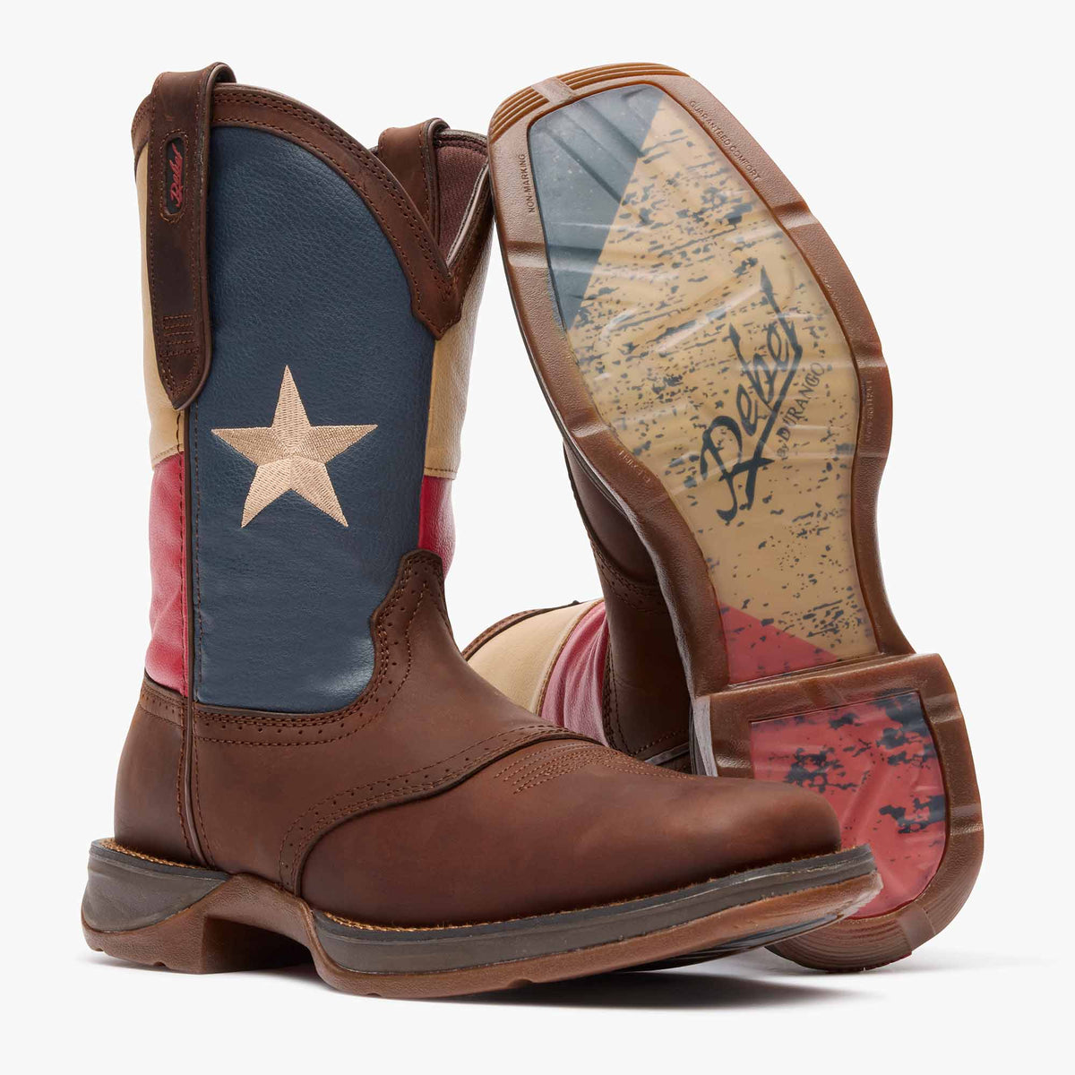 Men Rebel by Durango Texas Flag Western Boot – Durango Boots