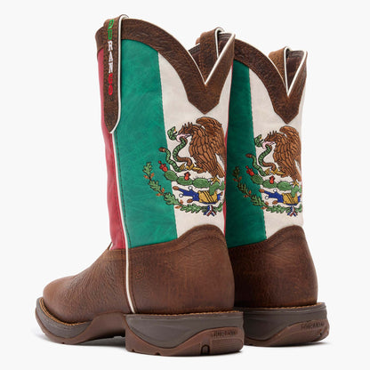 Men Rebel by Durango Mexico Flag Western Boot – Durango Boots