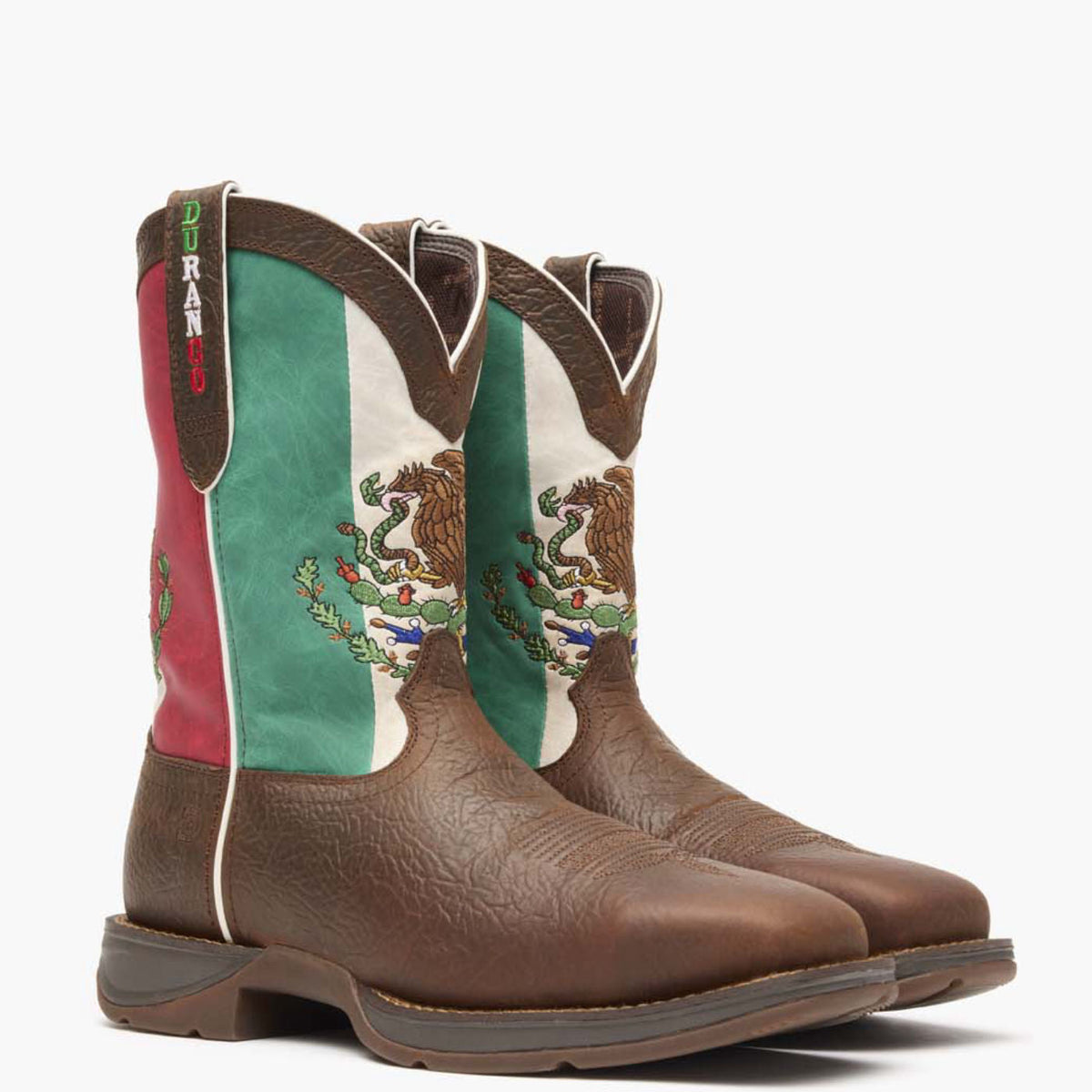 Men Rebel by Durango Steel Toe Mexico Flag Western Boot – Durango Boots