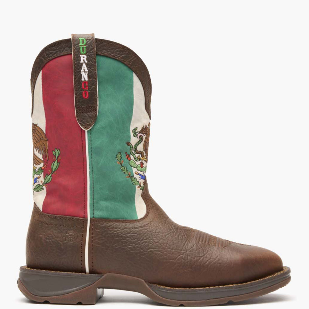 Men Rebel by Durango Steel Toe Mexico Flag Western Boot – Durango Boots
