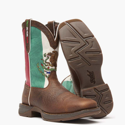 Men Rebel by Durango Mexico Flag Western Boot – Durango Boots