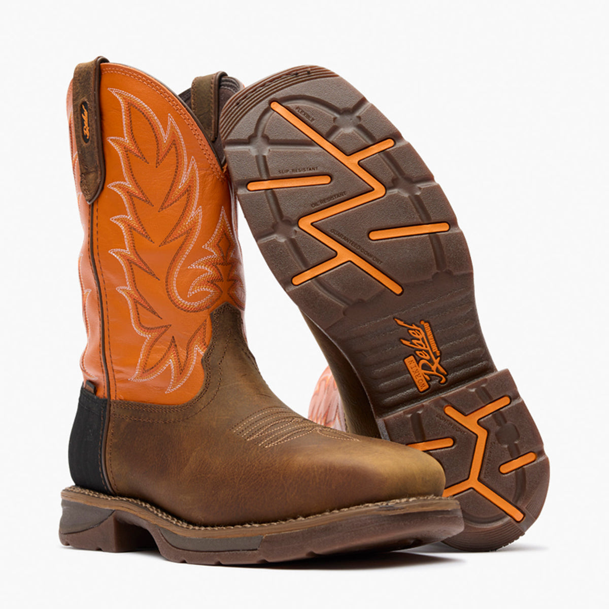 Men Durango Workin' Rebel Steel Toe Waterproof with InsulKul Work Boot – Durango Boots