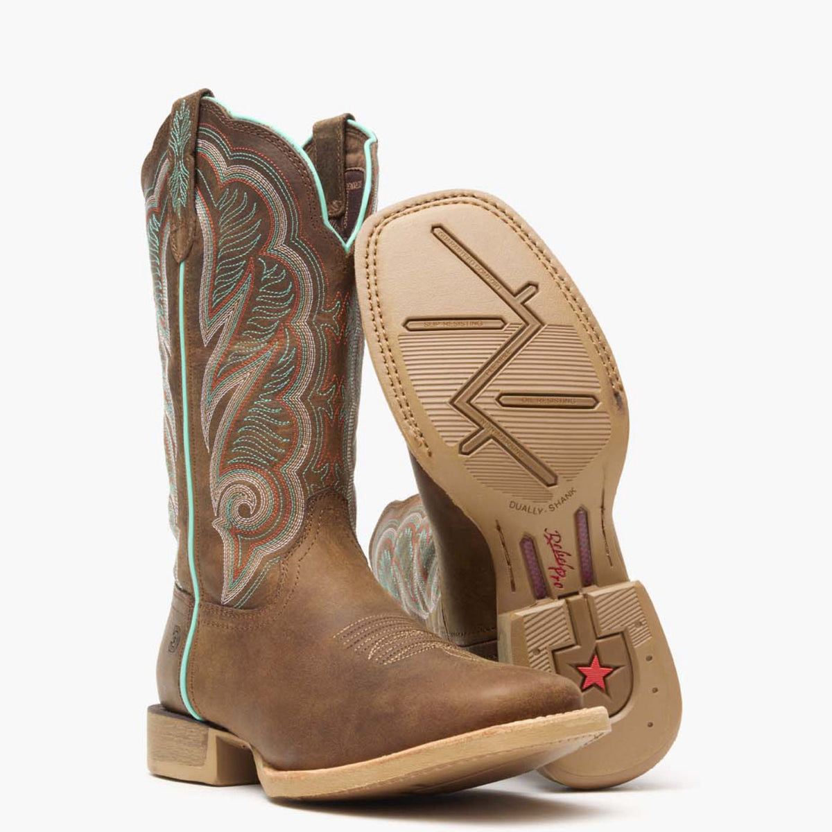 Women Durango Lady Rebel Pro Women’s Juniper Brown Western Boot – Durango Boots
