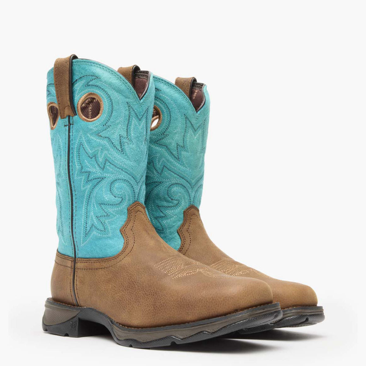 Women Lady Rebel Work by Durango Women's Steel Toe Western Boot – Durango Boots