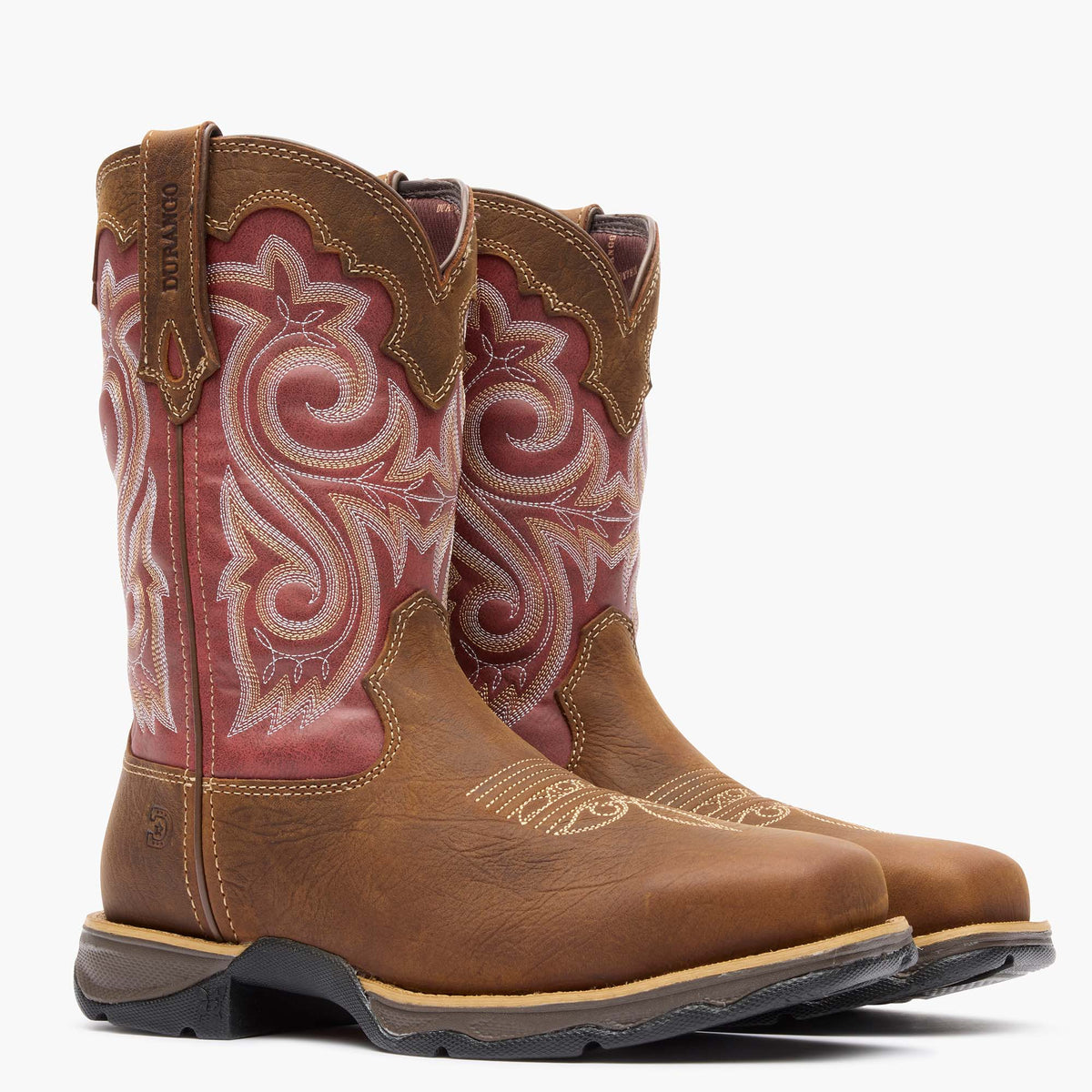 Women Lady Rebel Work by Durango Women's Waterproof Composite Toe Western W – Durango Boots