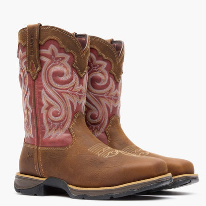 Women Lady Rebel Work by Durango Women's Waterproof Composite Toe Western W – Durango Boots