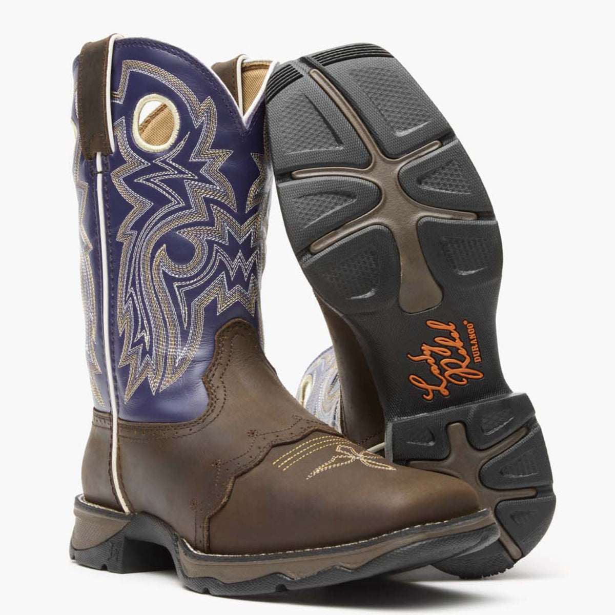 Women Lady Rebel by Durango Women's Twilight n' Lace Saddle Western Boot – Durango Boots