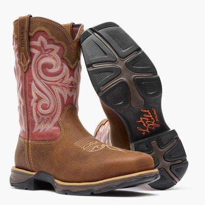 Women Lady Rebel Work by Durango Women's Waterproof Composite Toe Western W – Durango Boots