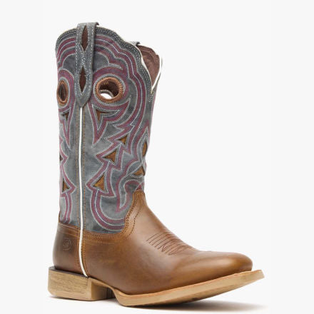 Women Durango Lady Rebel Pro Women's Golden Brown & Periwinkle Western Boo – Durango Boots