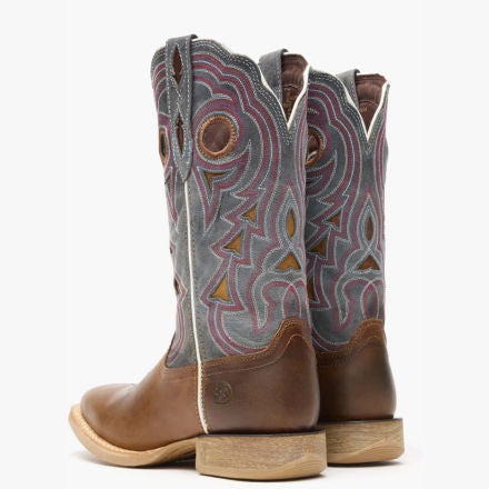 Women Durango Lady Rebel Pro Women's Golden Brown & Periwinkle Western Boo – Durango Boots