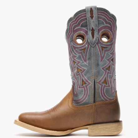 Women Durango Lady Rebel Pro Women's Golden Brown & Periwinkle Western Boo – Durango Boots