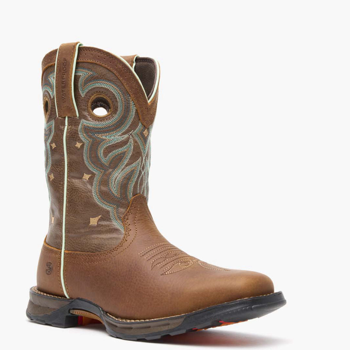 Women Durango Maverick Women's Steel Toe Waterproof Western Work Boot – Durango Boots