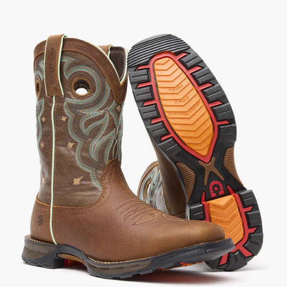 Women Durango Maverick Women's Steel Toe Waterproof Western Work Boot – Durango Boots