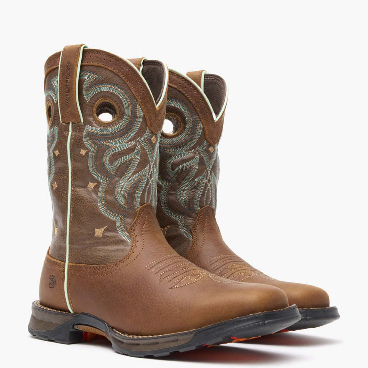 Women Durango Maverick Women's Steel Toe Waterproof Western Work Boot – Durango Boots