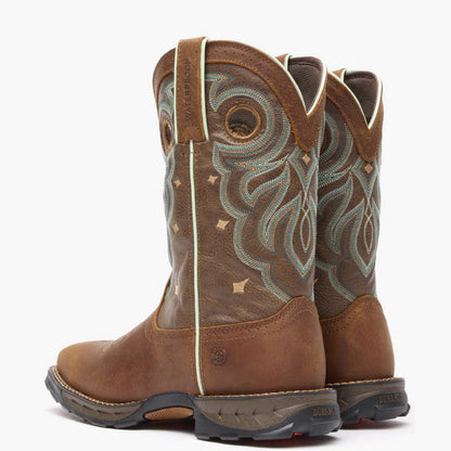 Women Durango Maverick Women's Steel Toe Waterproof Western Work Boot – Durango Boots