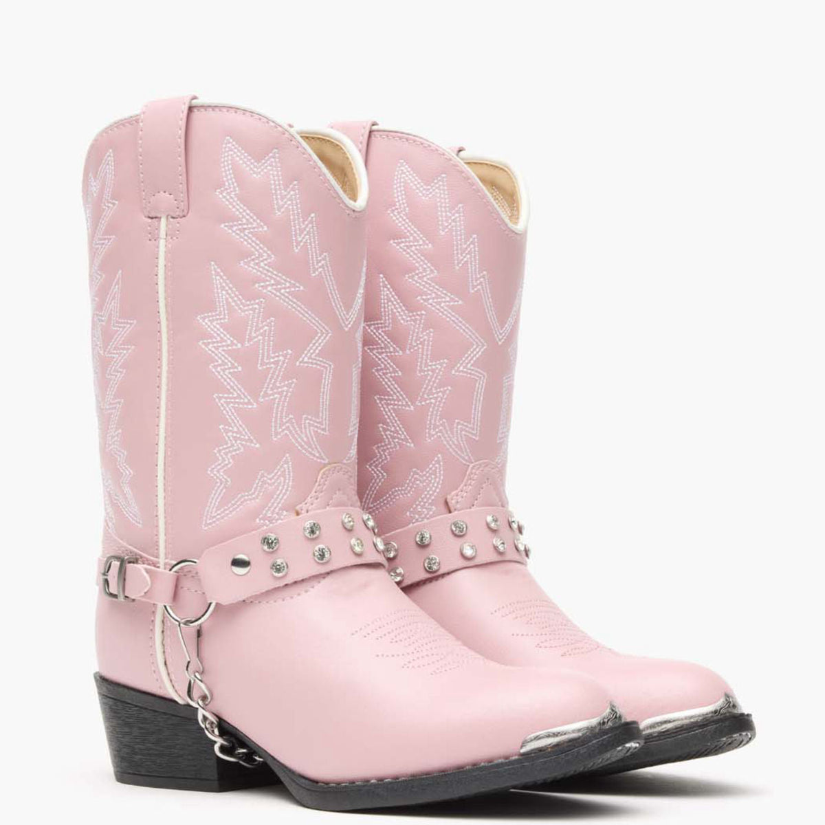 Kids Lil' Durango Big Kid Pink Rhinestone Western Boot – Durango Boots
