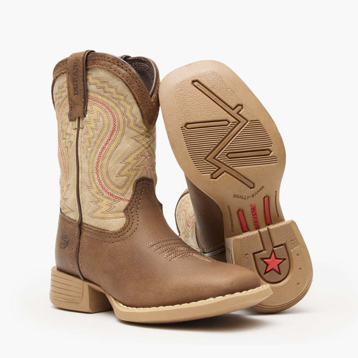 Kids Durango Lil' Rebel Pro Big Kids' Coffee and Bone Western Boot – Durango Boots