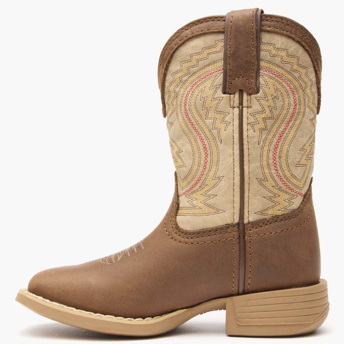 Kids Durango Lil' Rebel Pro Big Kids' Coffee and Bone Western Boot – Durango Boots