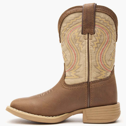 Kids Durango Lil' Rebel Pro Big Kids' Coffee and Bone Western Boot – Durango Boots