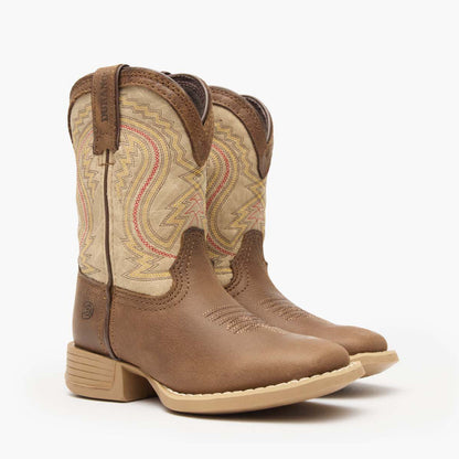 Kids Durango Lil' Rebel Pro Big Kids' Coffee and Bone Western Boot – Durango Boots