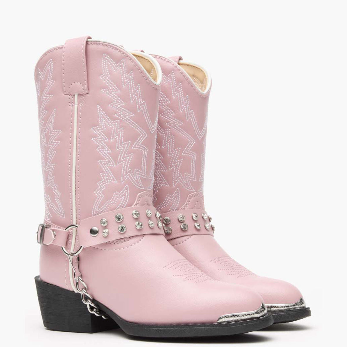 Kids Lil' Durango Little Kid Pink Rhinestone Western Boot – Durango Boots