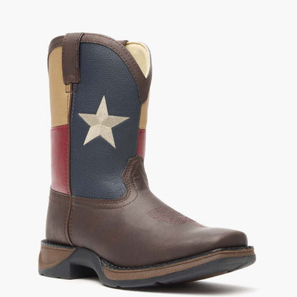 Kids Lil' Rebel by Durango Kids' Texas Flag Western Boot – Durango Boots