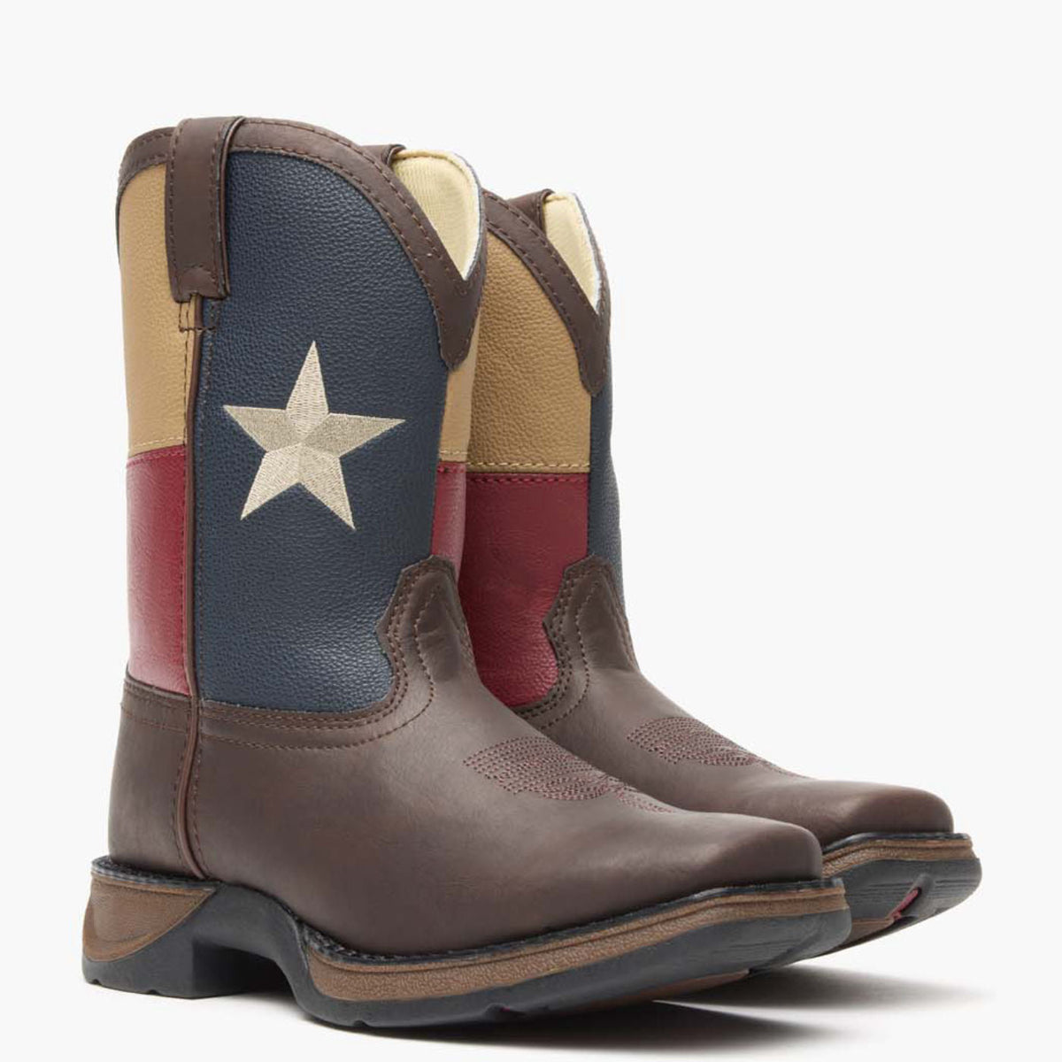 Kids Lil' Rebel by Durango Kids' Texas Flag Western Boot – Durango Boots