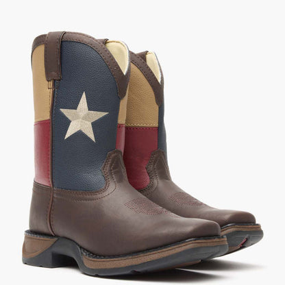 Kids Lil' Rebel by Durango Kids' Texas Flag Western Boot – Durango Boots