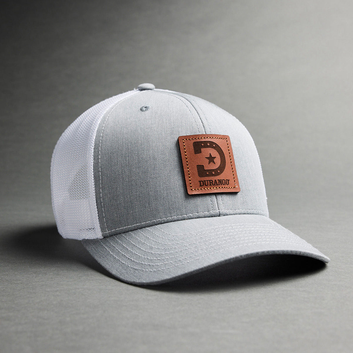 Men Durango Leather Logo Patch Ball Cap – Durango Boots